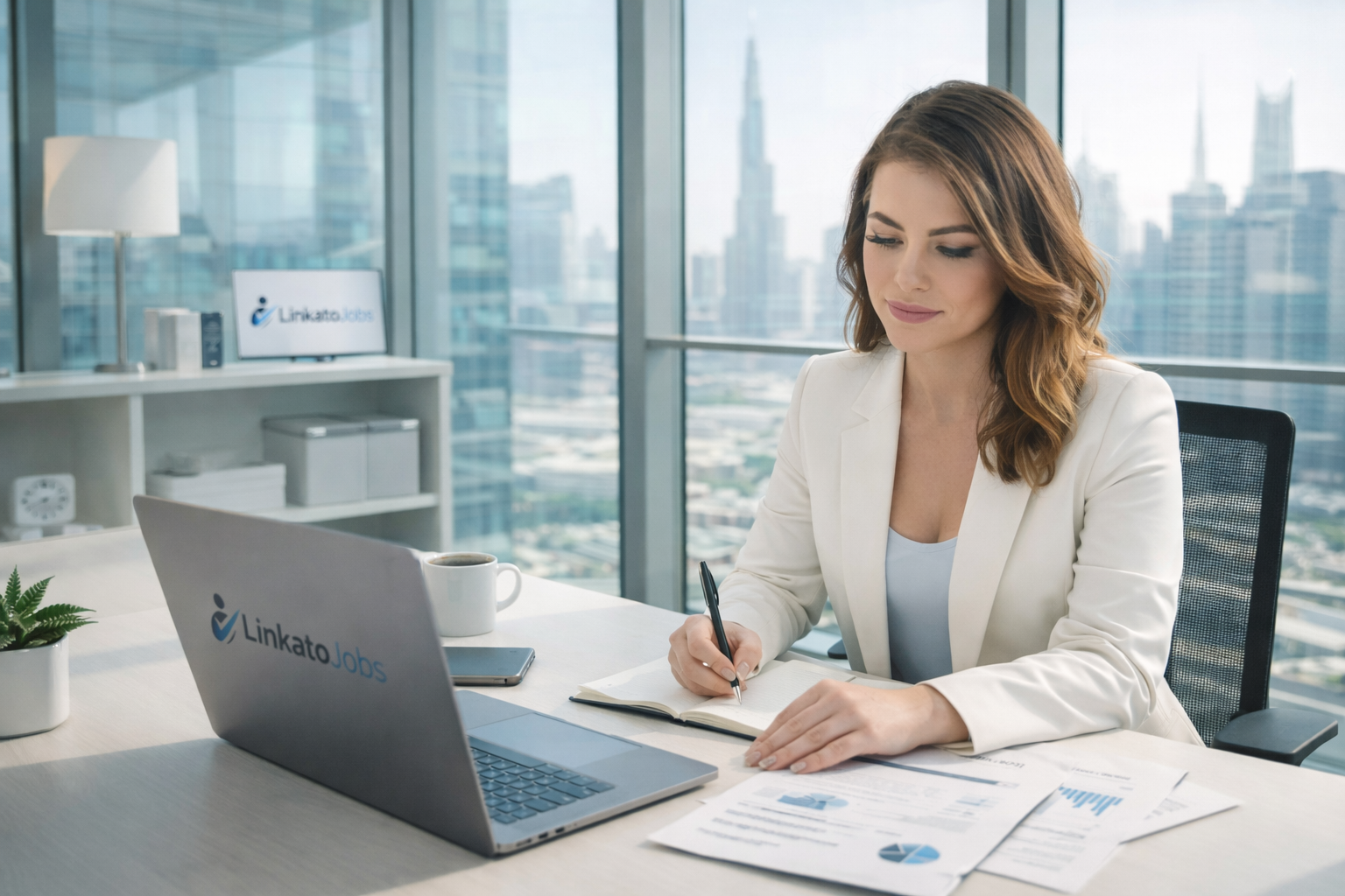 Professional workspace in 