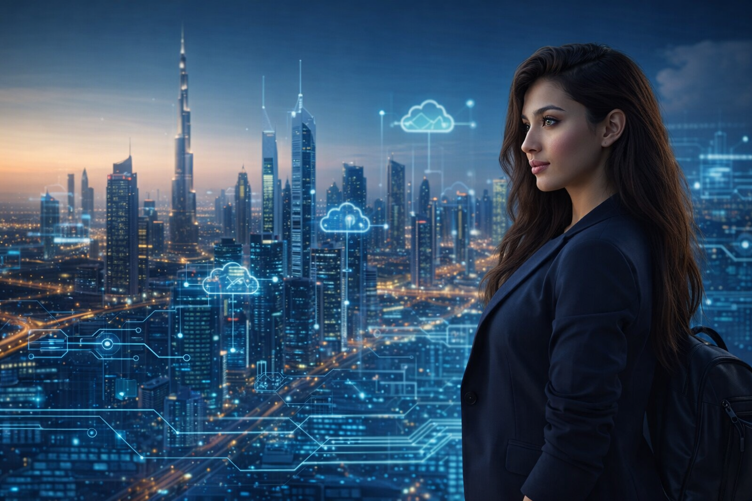 Career opportunities in UAE skyline