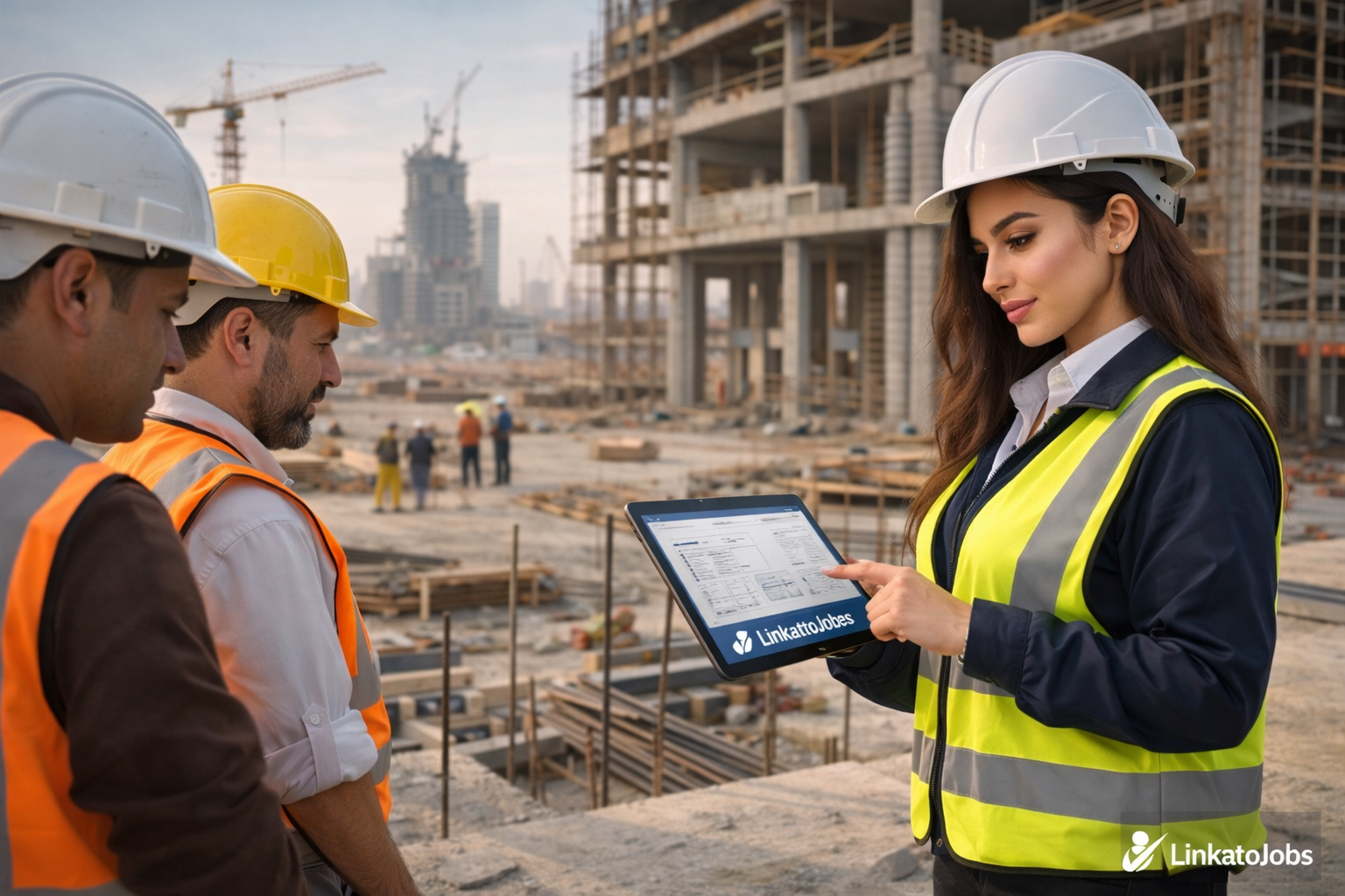 Corporate meeting in  office