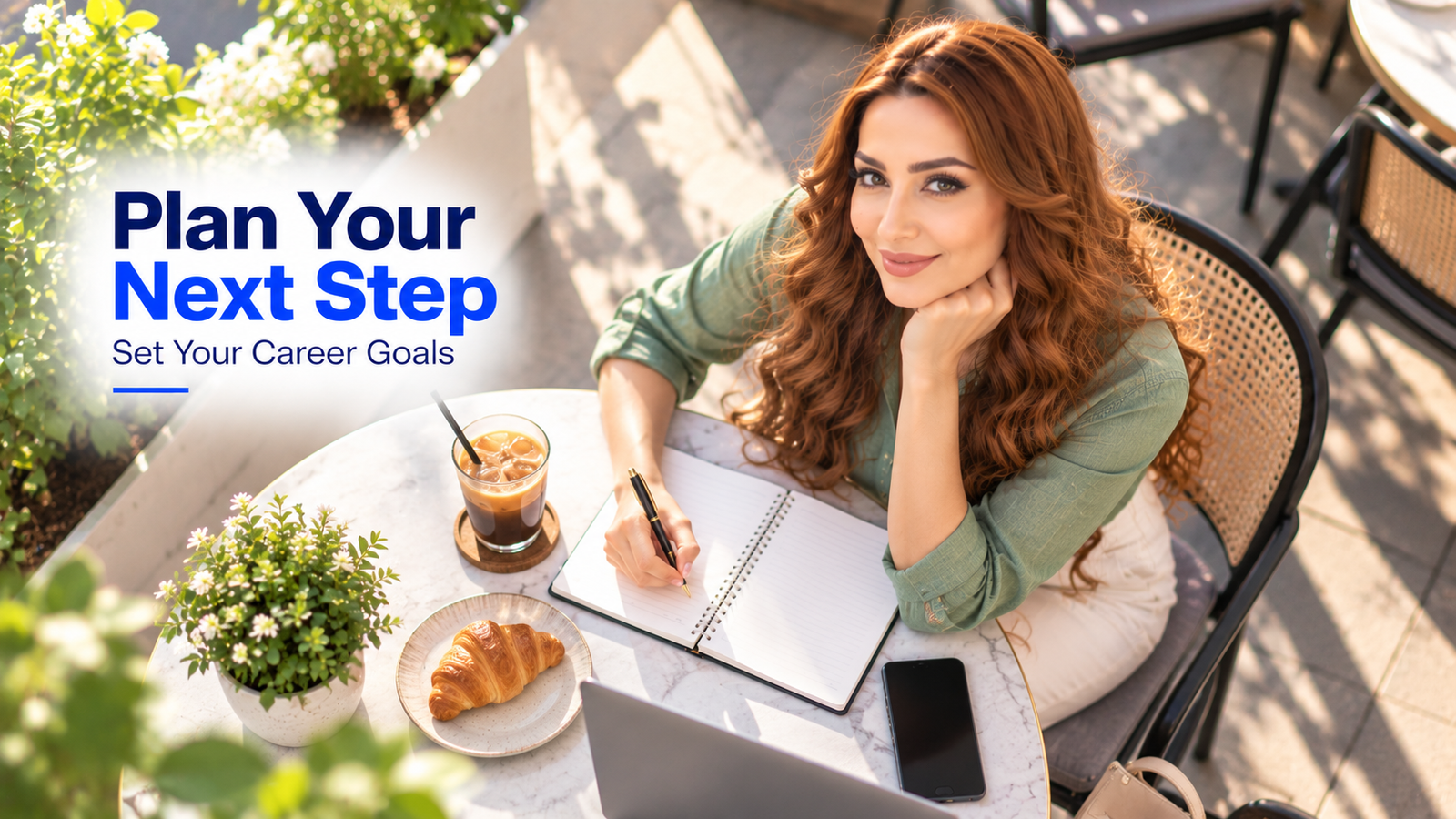 Plan Your Next Step At Cafe